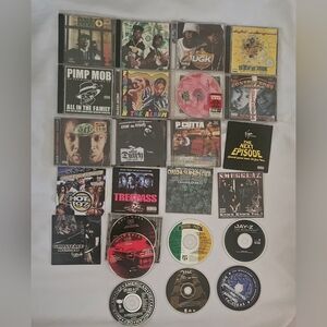 Collection of Hip-Hop and Rap CDs